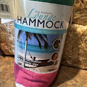 Tree Anchored Lounge Hammock